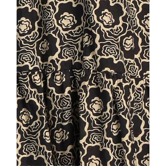BA&SH Gracie Short Ruffle Floral Print Dress NWT Size 2 - Picture 3 of 12